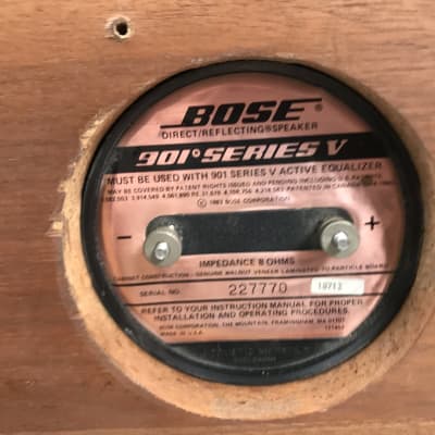Bose 901 Series V Speaker Pair image 6