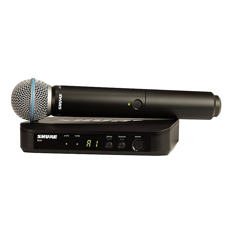 Shure BLX24/B58 H9 | BETA 58A Handheld Microphone Wireless System image 1