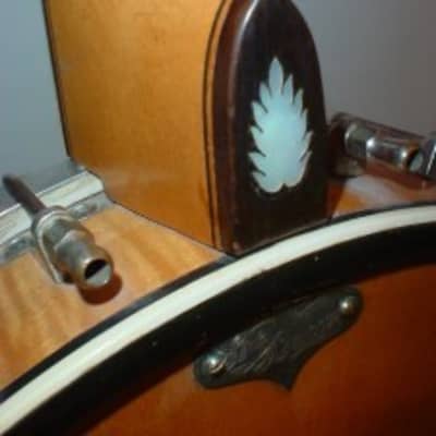 Bacon Blue Ribbon Tenor 4 String Banjo - Vintage 1922 Style A - As-is image 10