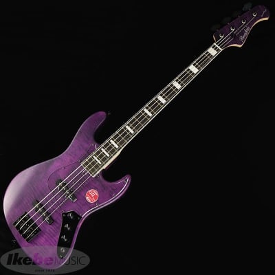 Bacchus WOODLINE 417 Factory Select AAA Flame Maple (Purple Oil/Ebony) Made in Japan- Special Price! image 2