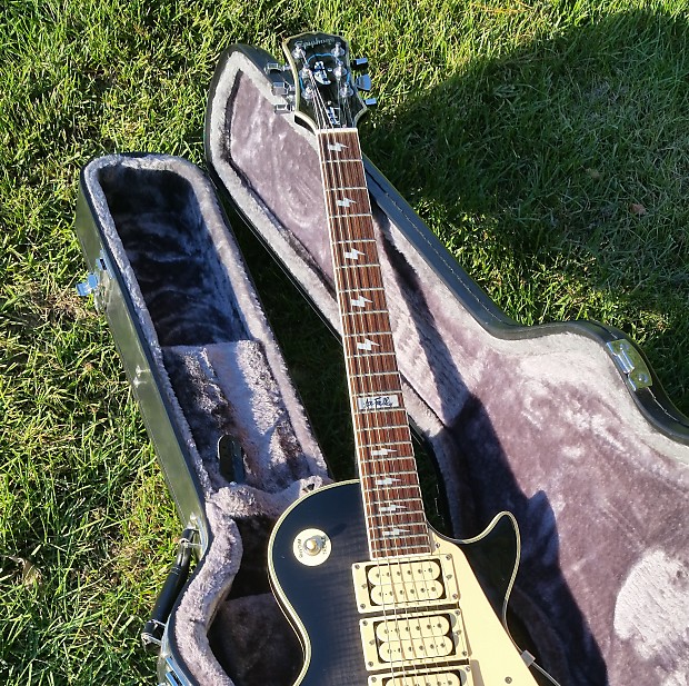 ACE FREHLEY レスポールカスタム ブラック