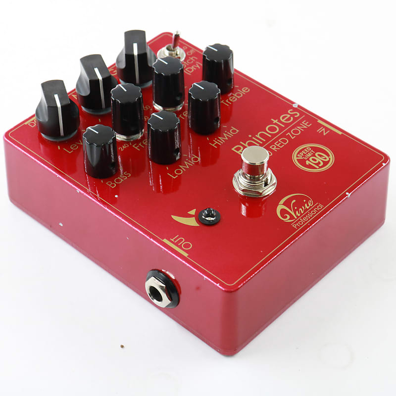 VIVIE Rhinotes 190 Red Zone Bass OverDrive distortion for bass [SN