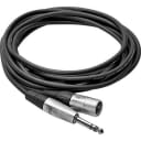 Hosa 3' Pro Balanced 1/4-inch TRS Male to XLR3M Cable