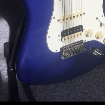 Fender American Standard Stratocaster HSS Shawbucker with Rosewood Fretboard 2013 - 2015 - Ocean Blue Metallic image 5