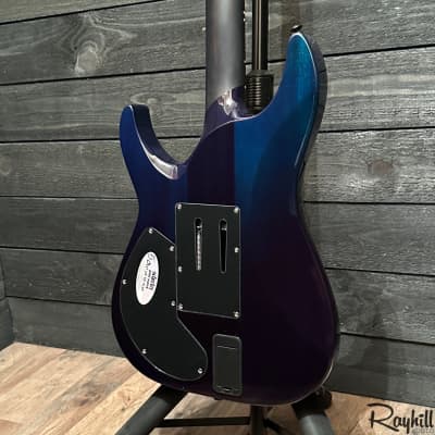 Schecter Reaper-6 FR S Elite Electric Guitar Trans Blue B-stock image 5
