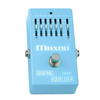 Maxon GE601 Graphic Equalizer EQ  Reissue  pedal.  New! image 2