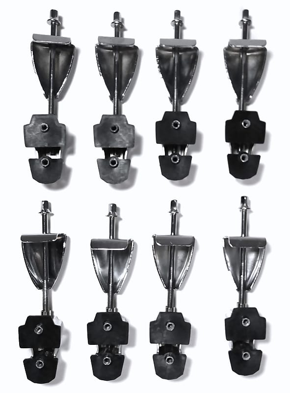 Ludwig Keystone Style Bass Lugs and Claws/ Lot of 8 Reverb