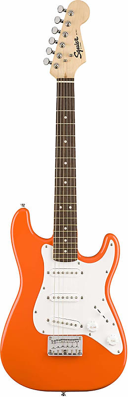 Fender Squier 3/4-Size Kids Mini Strat - Competition Orange image 1