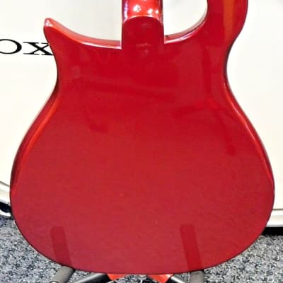 Vintage 1987 Rickenbacker 610 Electric Guitar! Teardrop Case! Ruby Red Finish!!! image 6