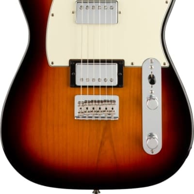 Fender Player Telecaster HH Electric Guitar Pau Ferro FB, 3-Color Sunburst image 3