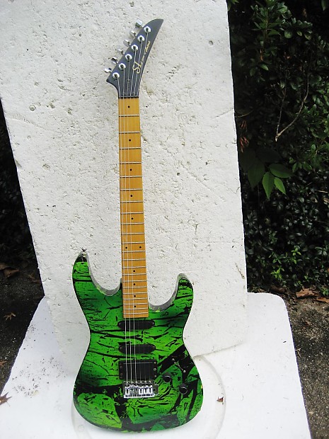 Aria Pro II Series CGX ST-3, 1981, Korea, Very Cool Green