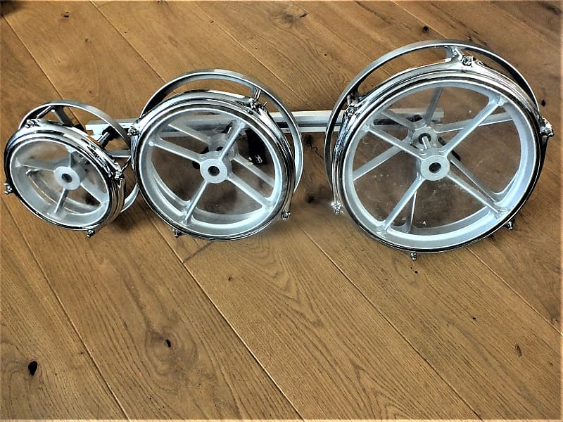 Rototoms Millennium Three with rack Reverb