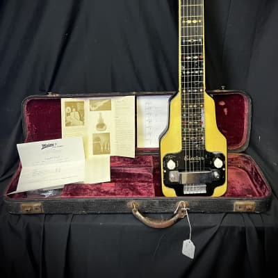 VIntage Epiphone Electar Zephyr Lap Steel 1930's-1940's - Black and Cream for sale