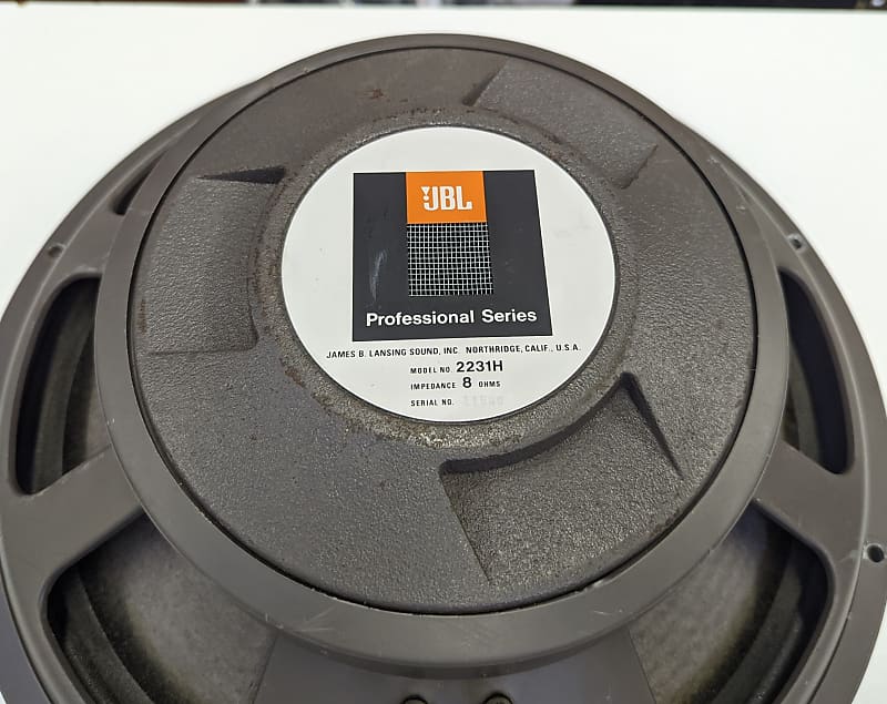 JBL Professional Series 2231H ウファー 2個セット JBL Professional Series 2231H ウファー 2個セット