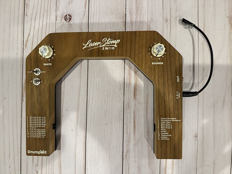 Drumport StompTech LaserStomp IR 2 in 1 Reverb