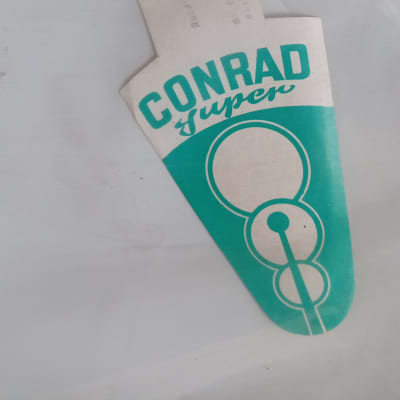 Conrad 20" better drum head Original Vintage 70s-80s 70s-80s - Vintage White image 2