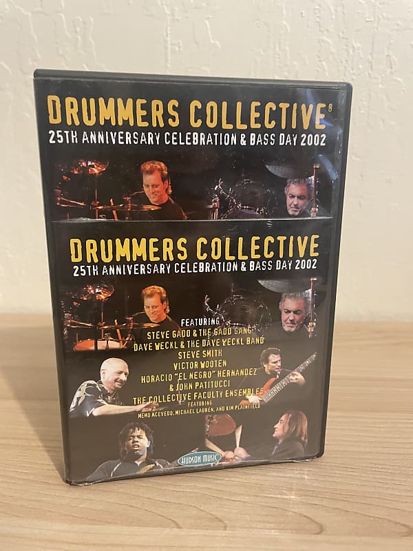 Hudson Music Drummers collective 25th anniversary and Bass day DVD/CD combo  2002