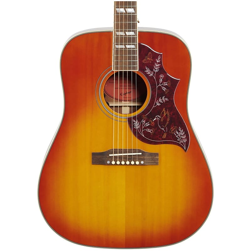 Epiphone hummingbird clearance acoustic electric guitar