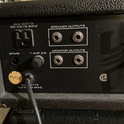 Acoustic 370 Bass Amp (head only) 1977 image 3