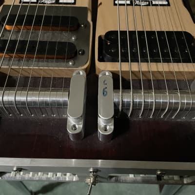 Hudson Double Neck Pedal Steel 8 str. each neck, open E and C6 Fender style and sound image 20
