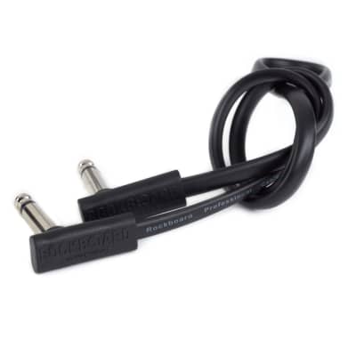 Rockboard Flat Patch Cable 45 cm / 17.72 in, Black image 4
