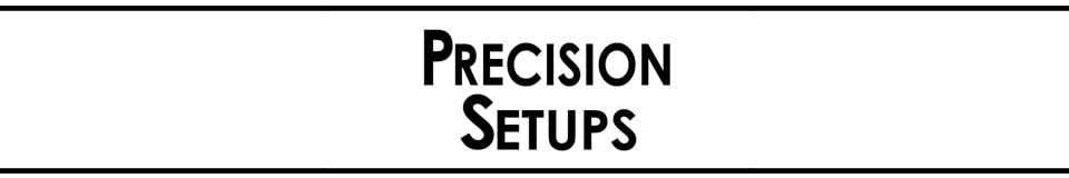 Precision Setups and Guitars