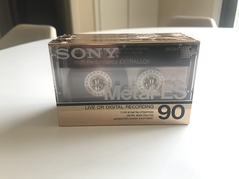 Sony Metal-ES 90 1986 Cassette Tapes (set of 3) image 1