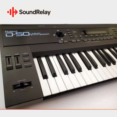 Roland D-50 - Linear Synth Classic 1987 - PSU Included - Manual Included - Tested