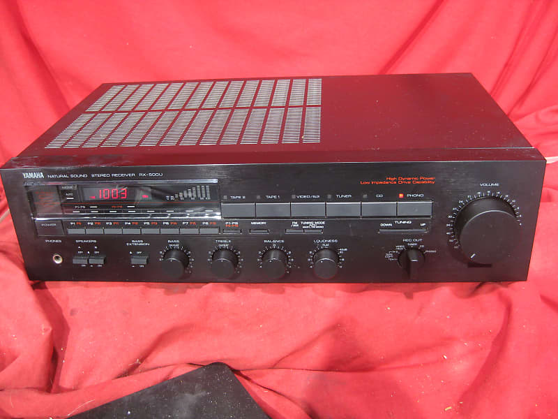 Yamaha RX500u am/fm Natural Sound Stereo Receiver SERVICED! Reverb