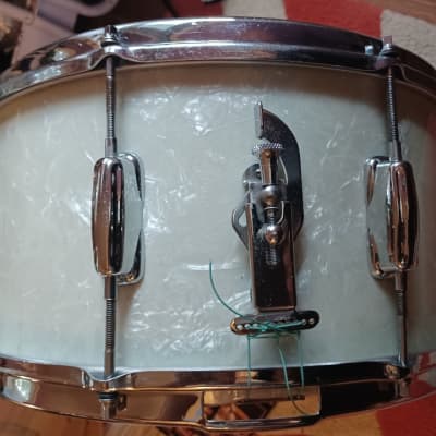 Slingerland WMP Custom 7 x 15   Concert Snare drum 1958 (stamped) image 1