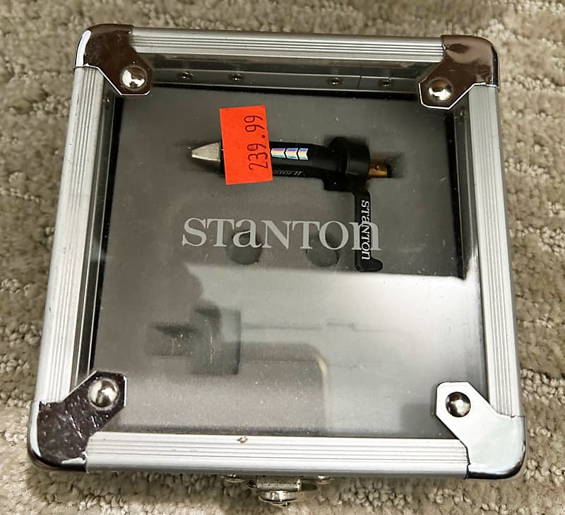 Stanton TrackMaster II DJ Cartridge (no stylus) & Metal Case Track Master 2