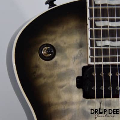 ESP LTD EC-1000T Electric Guitar - Charcoal Burst image 5