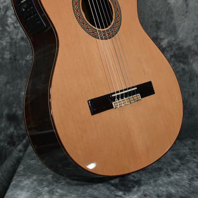 Manuel Rodriguez Model A Cut Cutaway Nylon Classical Acoustic Electric w Hardshell Case & FAST Shipping image 9