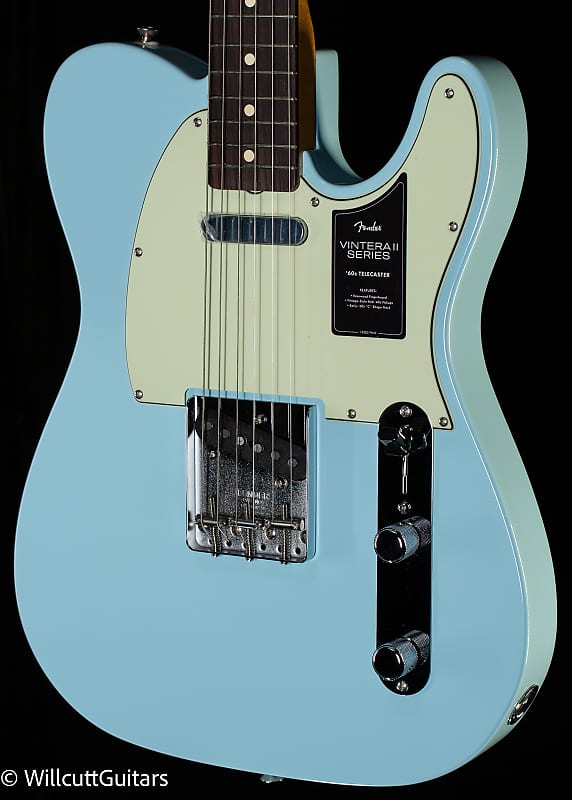 Fender Vintera II '60s Telecaster Rosewood Fingerboard Sonic Blue (223) image 1