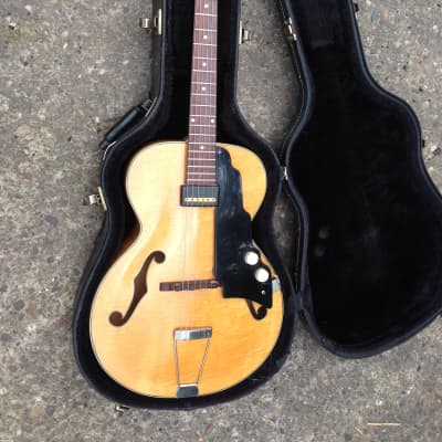 National Guitar  1120 New Yorker Archtop 1952/3 Natural Maple image 1