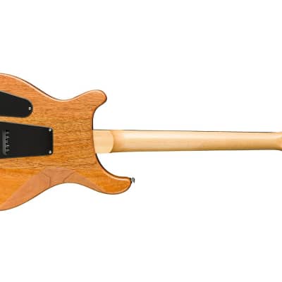 PRS SE Custom 22 Semi-Hollow Electric Guitar - Santana Yellow image 4
