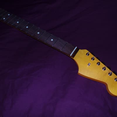 1960s vintage Closet Classic Jazzmaster C shaped  Allparts Fender Licensed  maple neck, image 2