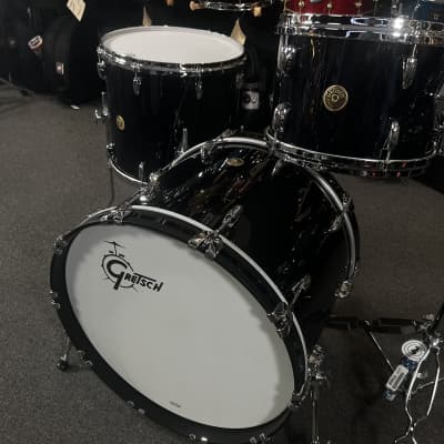 Gretsch USA Custom 10/12/16/22" Drum Set Kit in Black Nitron image 6