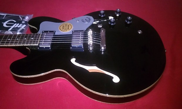 Epiphone dot black royale outlet