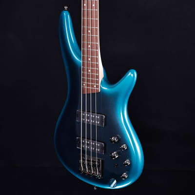 Ibanez SR300ECUB 4Str Bass, Black Hw, Cerulean Aura Burst 8lbs 11.9oz image 5