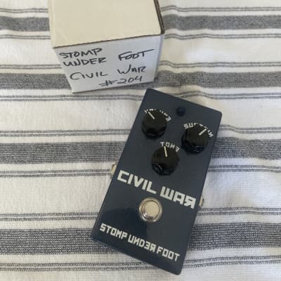 Reverb.com listing, price, conditions, and images for stomp-under-foot-civil-war-fuzz