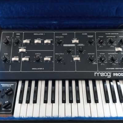 Moog Prodigy 32-Key Monophonic Analog Synthesizer 1979 - 1984 - Black