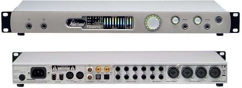 Prism Sound Orpheus オーディオインターフェイス Orpheus - Prism Sound -ミックスウェーブ株式会社