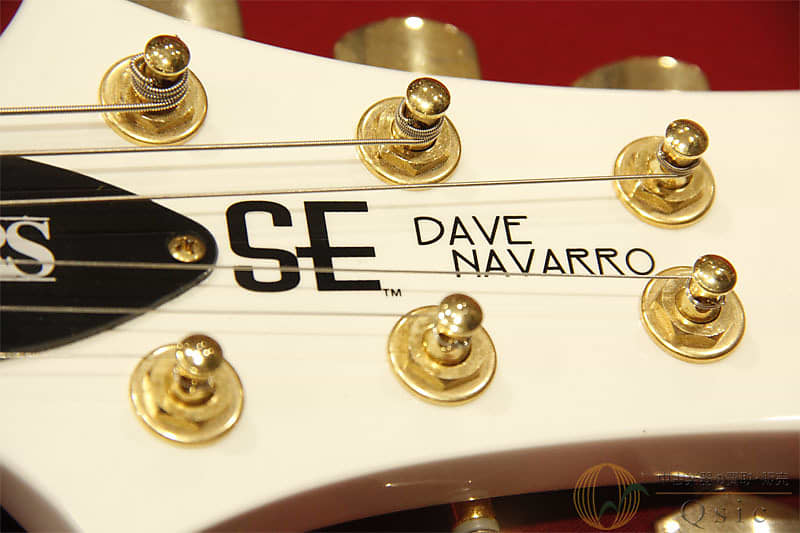 【最終値下げ】PRS/SE Dave Navarro Jet White DISC PRS SE Dave Navarro Signature Electric Guitar, Jet White at