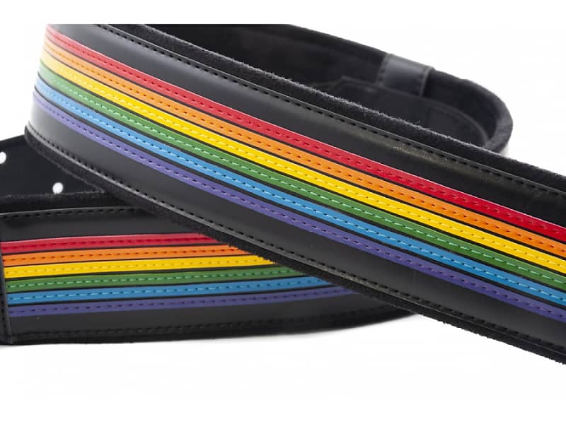 Lgbt deals guitar strap