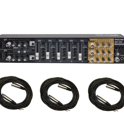 Tascam MZ-223 Industrial Grade 3-Zone Rackmount Mixer - New in-box!! - With FREE XLR Cables & Shipping!! image 1
