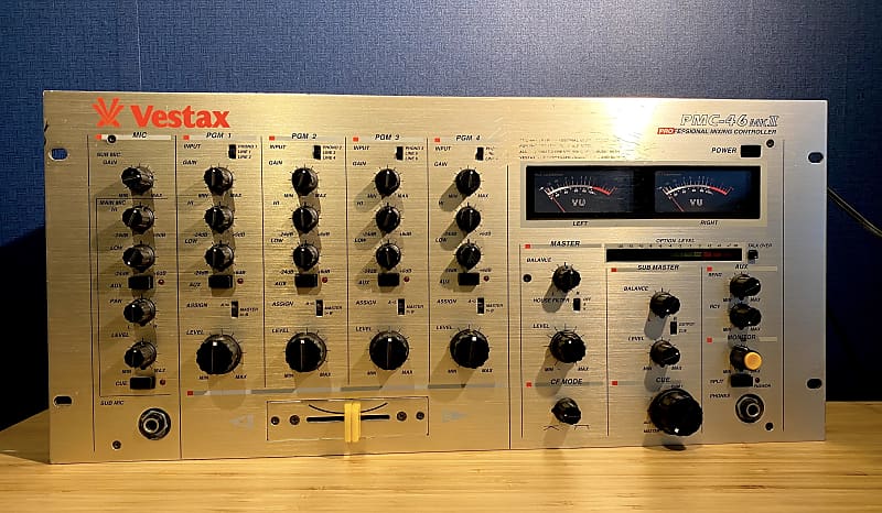 Vestax PMC-46 MK 2 - Vintage Rotary DJ Mixer | Reverb