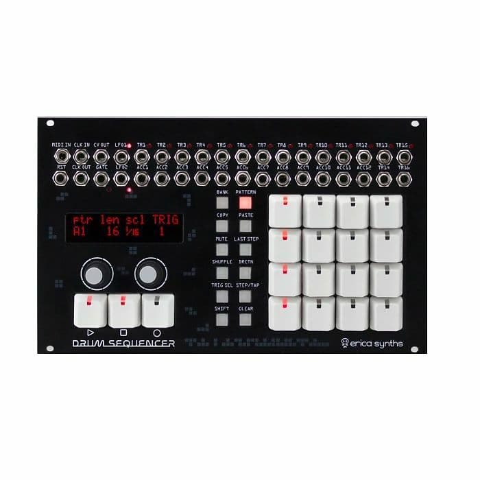 Erica Synths Drum Sequencer Advanced Drum Sequencer Module image 1