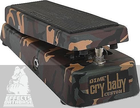 Dunlop crybaby db-02 dimebag wah(red fasel inductor) Camouflage