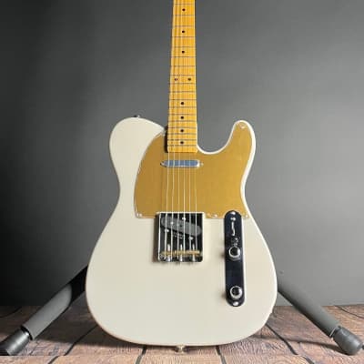 Fender JV Modified '50s Telecaster, Maple Fingerboard- White Blonde (JV004391) image 12